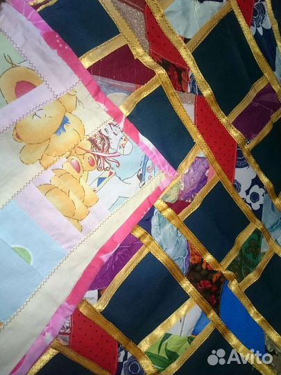Покрывало детское пэчворк