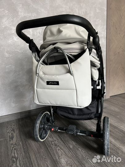 Коляска Tutis uno plus 2 в 1 экокожа