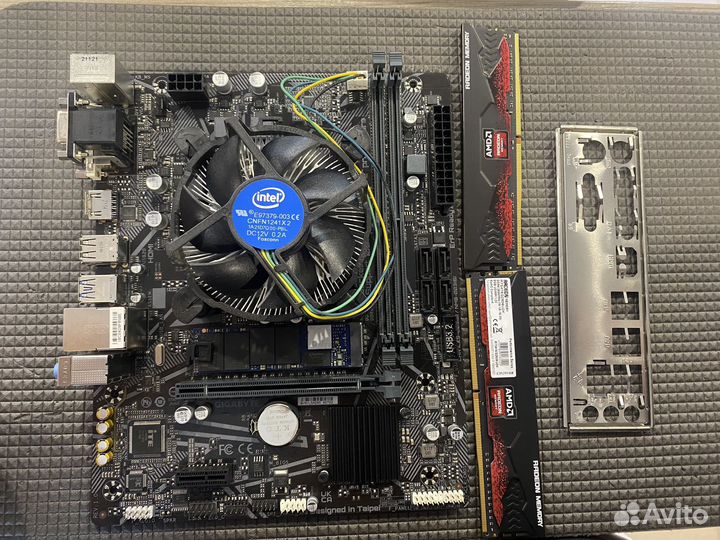 Комплект i3 10100/Ram16/h410/ssdm2