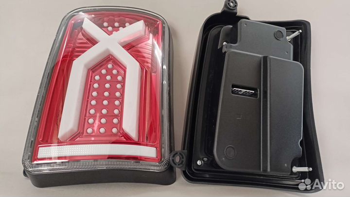 Задние светодиодные led фонари нива в стиле x