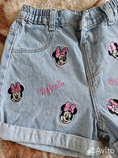Джинсовые шорты для девочки Gloria jeans 122 р