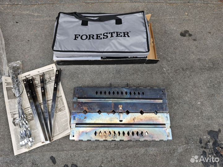 Мангал разборный походный, толщина стенок 0,9 мм