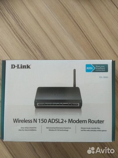 Маршрутизатор (роутер) D-link DSL-2640U