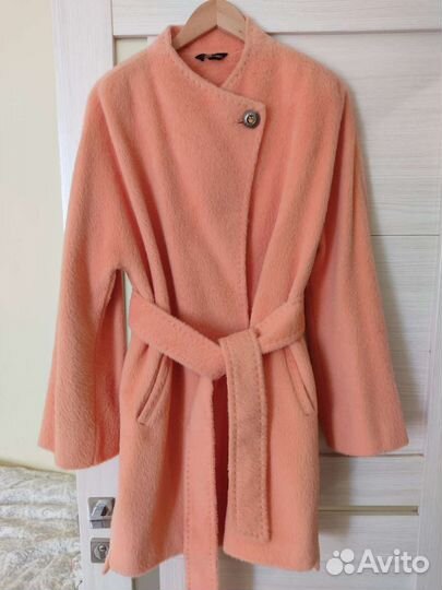 Пальто из шерсти альпака 48 50