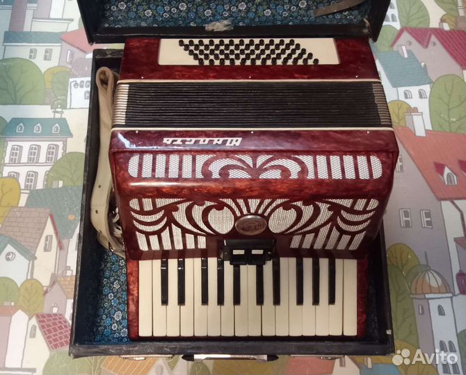 Аккордеон юность 2 рег с ремнями
