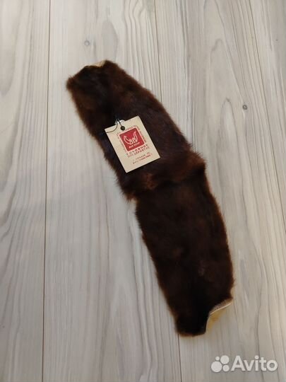 Воротник из норки
