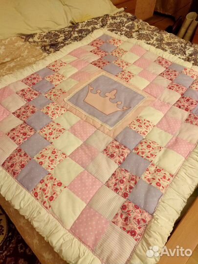 Одеяло для девочки ручной работы