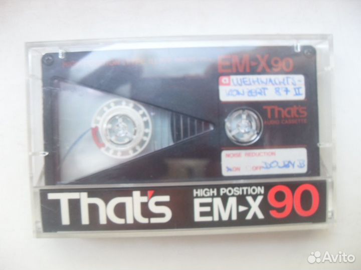 Аудиокассета Thats (That'S) MG-X 90