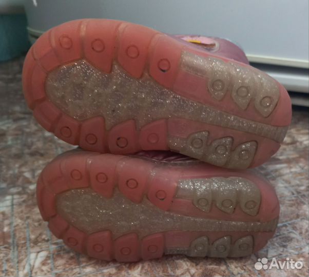 Зимние ботиночки для девочки 21-22