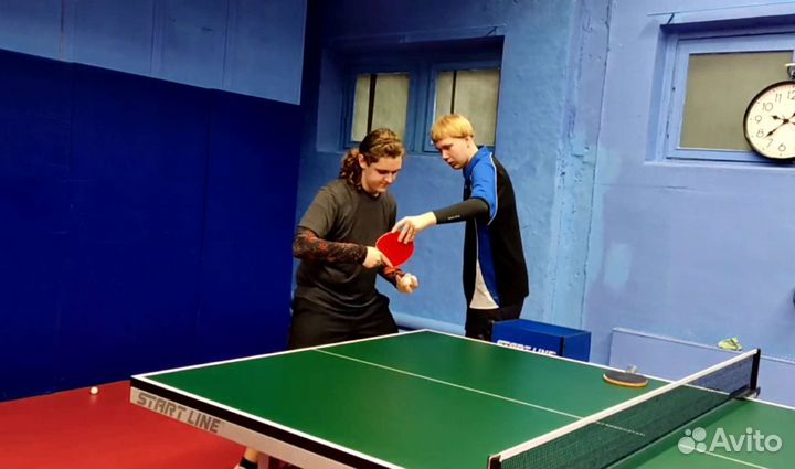 Тренер по настольному теннису (спарринг)