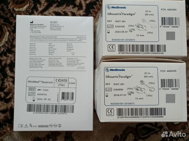 Инфузионные наборы silhouette, резервуары