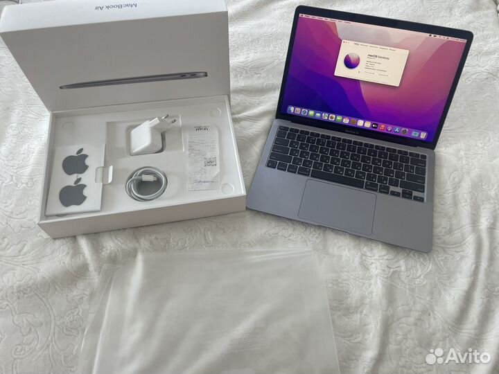 Apple MacBook Air 13 m1 (5 циклов, новый)
