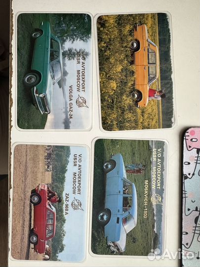 Календарик автоэкспорт 1976 год