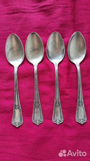 Ложки чайные (Киев), посеребрение