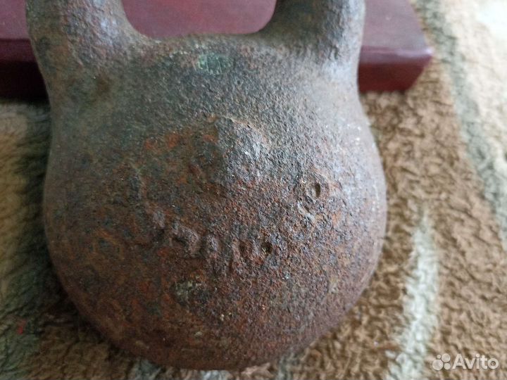 Гиря царская 6.5 фунтов