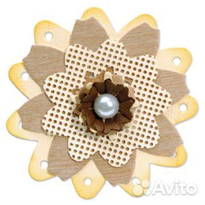 Форма для вырубки Трио из цветочков Bigz Die