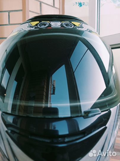 Мотошлем интеграл uvex polycarbon размер 58-57