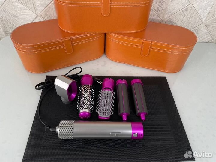 Стайлер dyson 5 в 1, 5 насадок, с кейсом