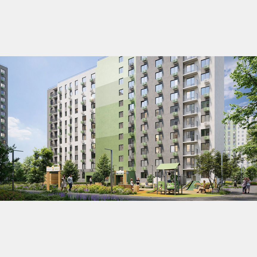 Квартира-студия, 23,3 м², 5/16 эт.