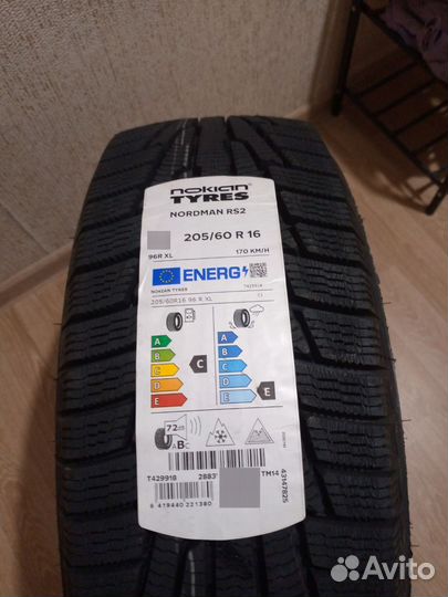Nokian Tyres Nordman RS2 205/60 R16 96