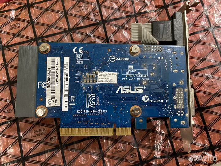 Видеокарта asus GeForce GT 730 Silent