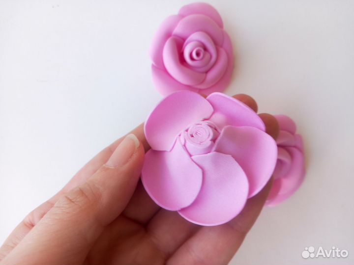 Розочки из фоамирана новые