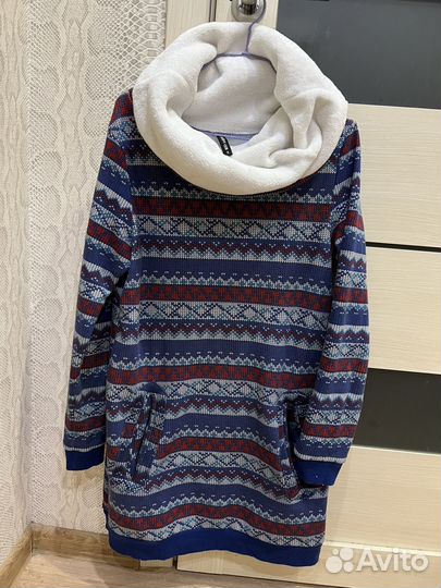 Платье теплое для дома