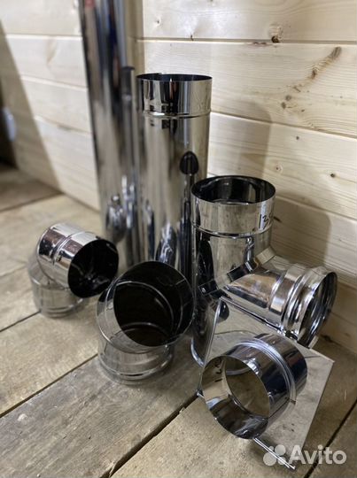 Дымоходы из нержавейки для газовых котлов