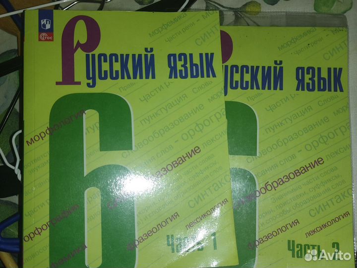 Учебники русского языка 6 класс