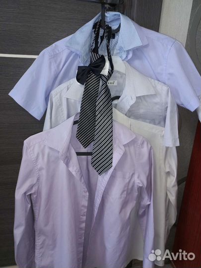 Рубашки 8-10 лет