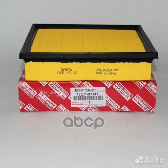 Фильтр воздушный 1780131131 toyota