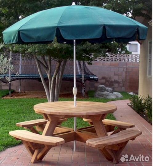 Садовая мебель Набор Стол+сиденья