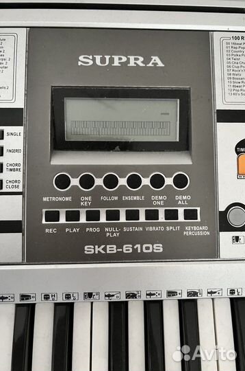 Синтезатор Supra SKB-610S