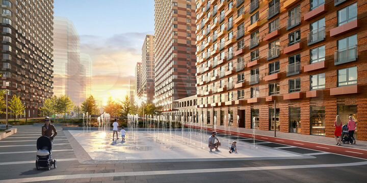 1-к. квартира, 32,3 м², 17/33 эт.