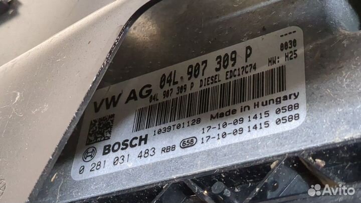 Блок управления двигателем Volkswagen Tiguan, 2017