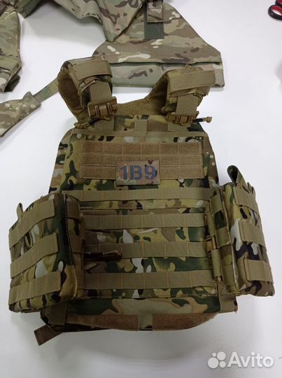 Бронежилет с полным баллистическим комплектом