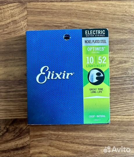 Новые струны Elixir optiweb 10-52