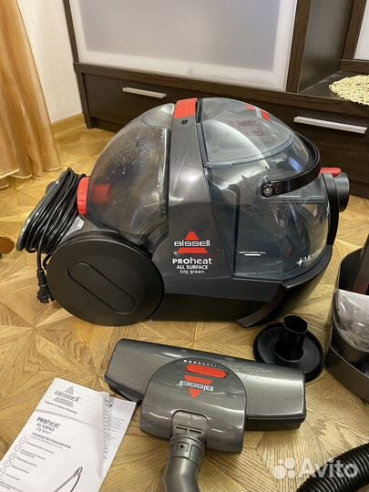 Пылесос Bissell Proheat all surface big green