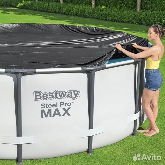 Тент Bestway для круглых каркасных бассейнов 305см