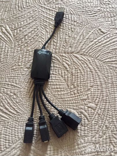 Usb Нub Переходник (4 в 1) кreolz