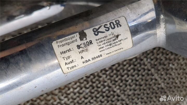 Защита бампера Hyundai Trajet, 2001