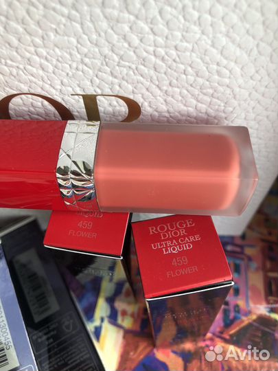 Жидкая помада Dior rouge ultra care 459