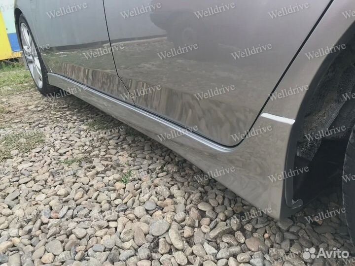 Накладка на порог Honda Accord 8 Type S тюнинг