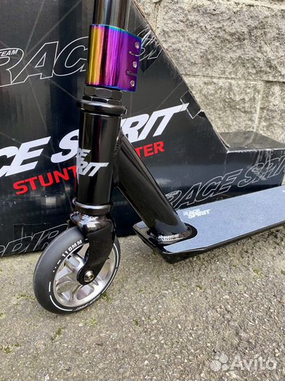 Трюковой самокат алюминиевые диски
