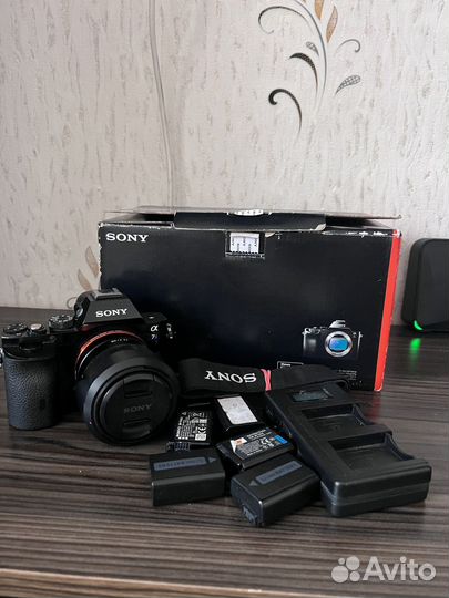 Полнокадровый фотоаппарат sony a7s+объектив 28 мм