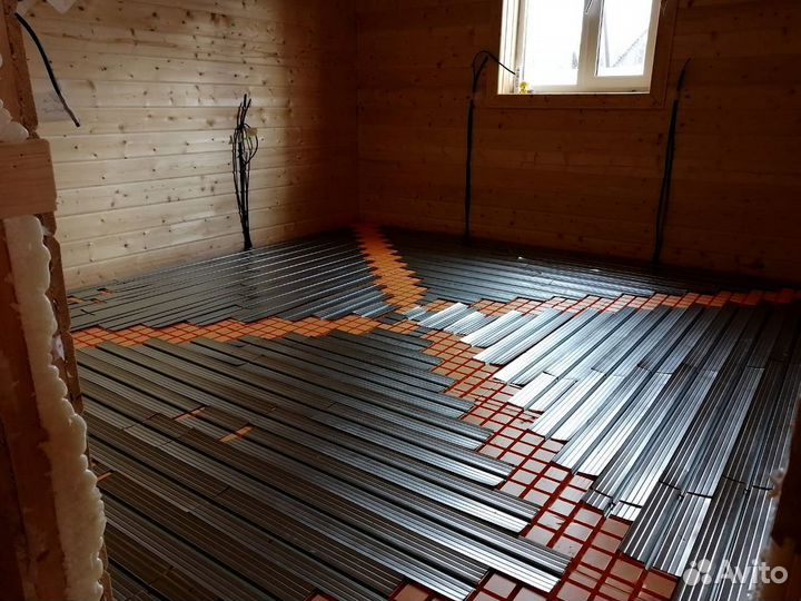 Маты для теплого пола с бобышками