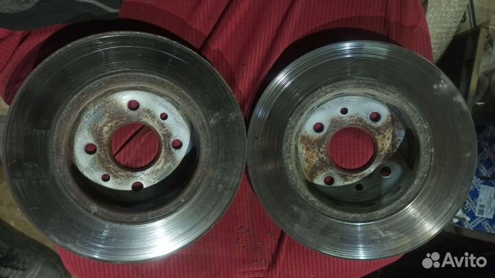 Диски тормозные kia spectra передние и задние