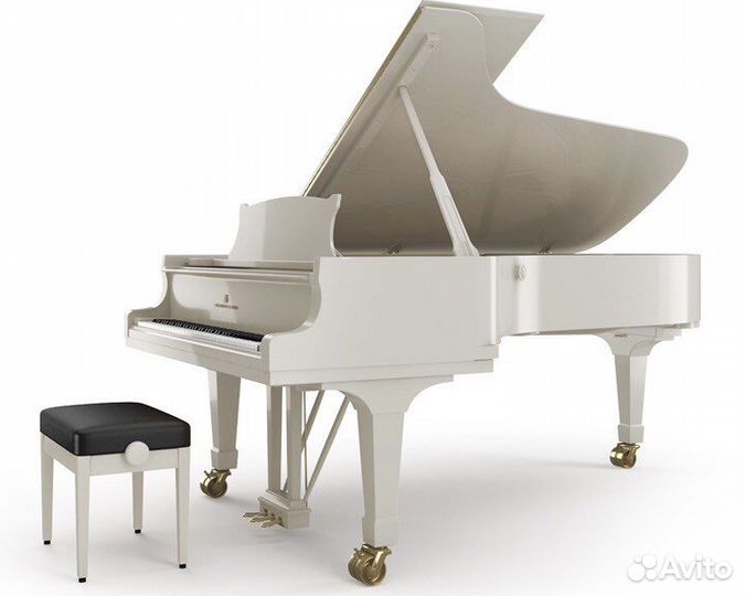 Steinway C-227 White