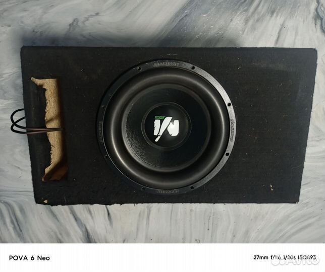 Сабвуфер Machete sport M15 D1