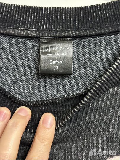 Свитшот серый графит Befree x Atomic Heart (XL)